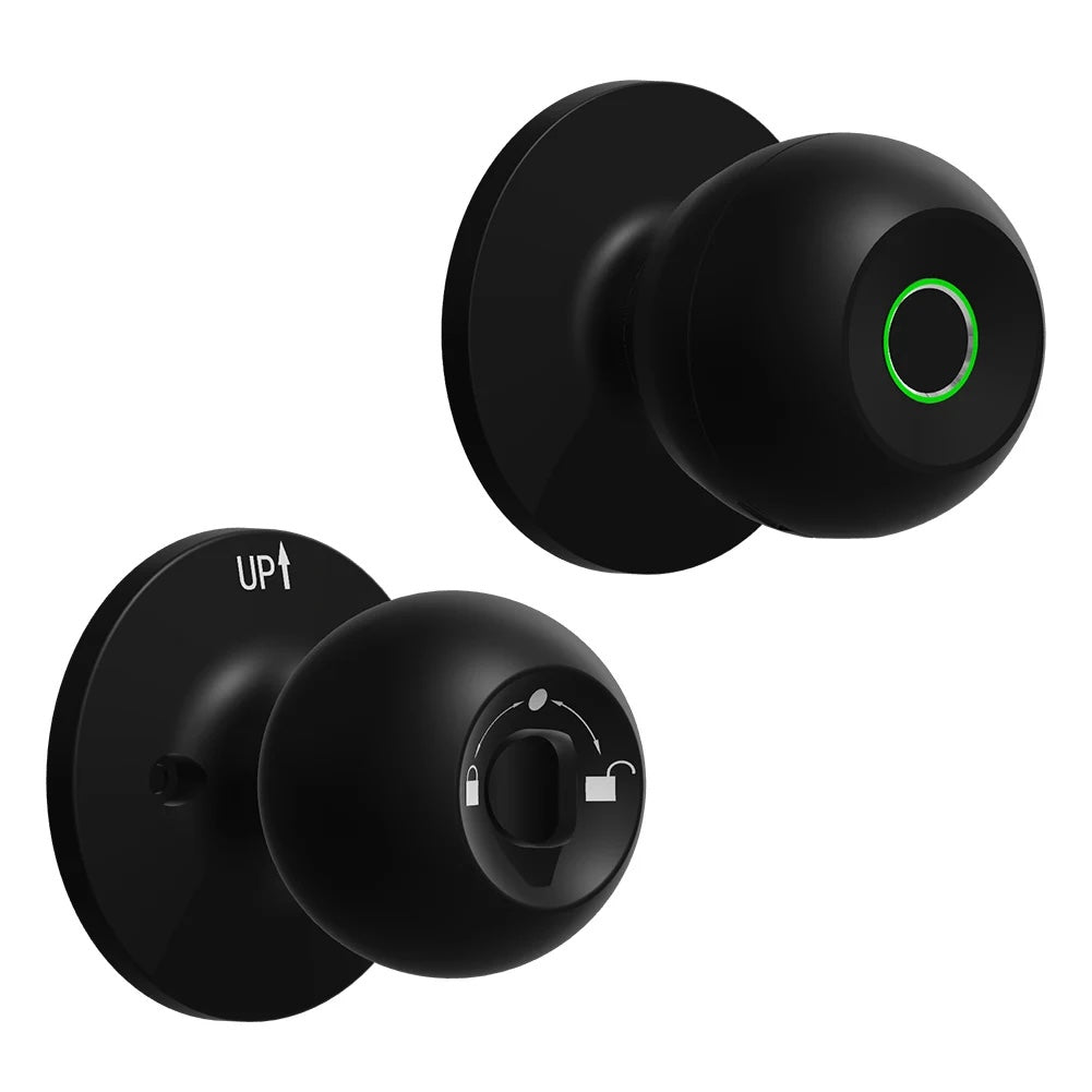 Smart Fingerprint Door Lock (Round Shape Model)